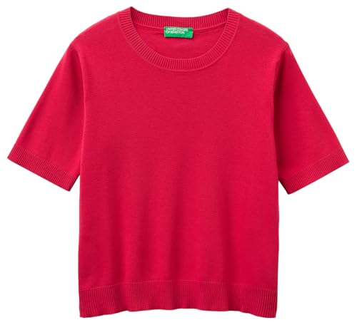 Benetton T-shirt e Polo T-shirt donna rosa regular
