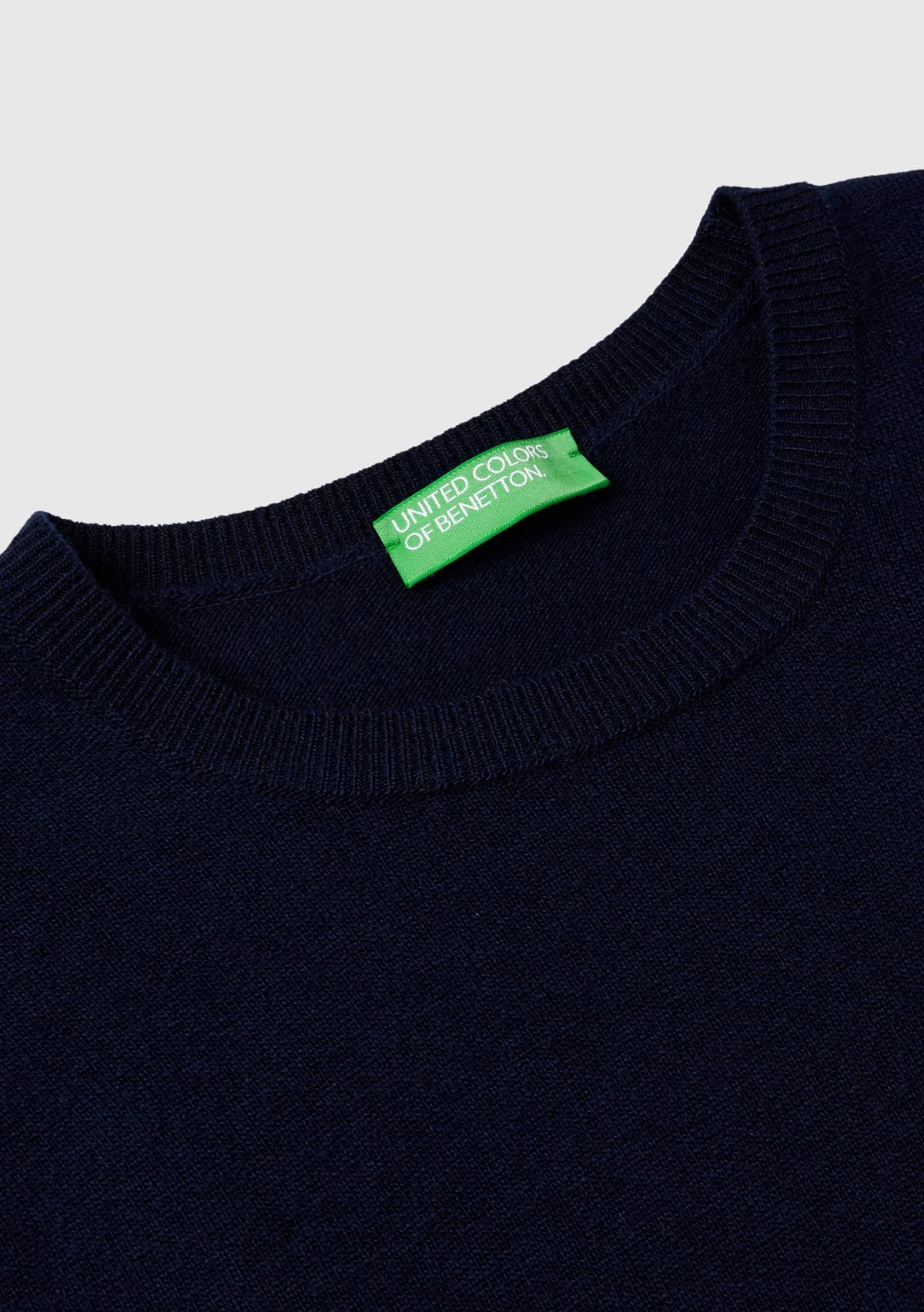 Benetton Maglieria 1002d1k01 Maglione Donna Girocollo