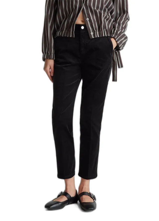 Benetton 4MIQDF07W pantalone donna nero taglia 40