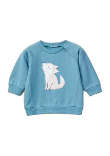 Benetton 36mja105g felpa cappuccio bimbo calda