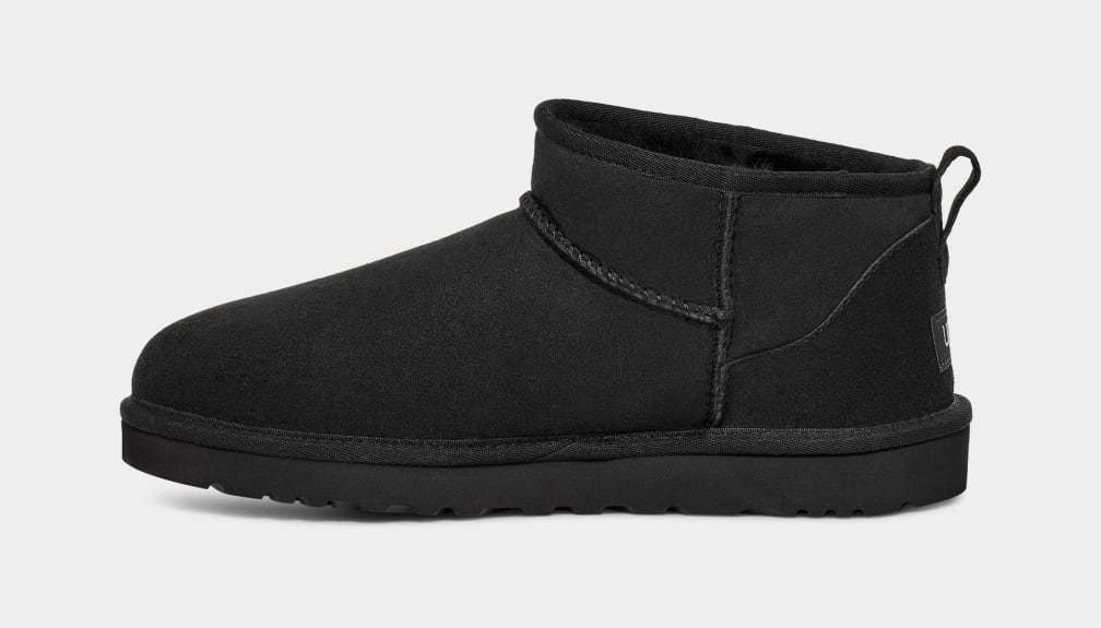 UGG Classic Ultra Mini 1137391 Scarponcino Nero Montone