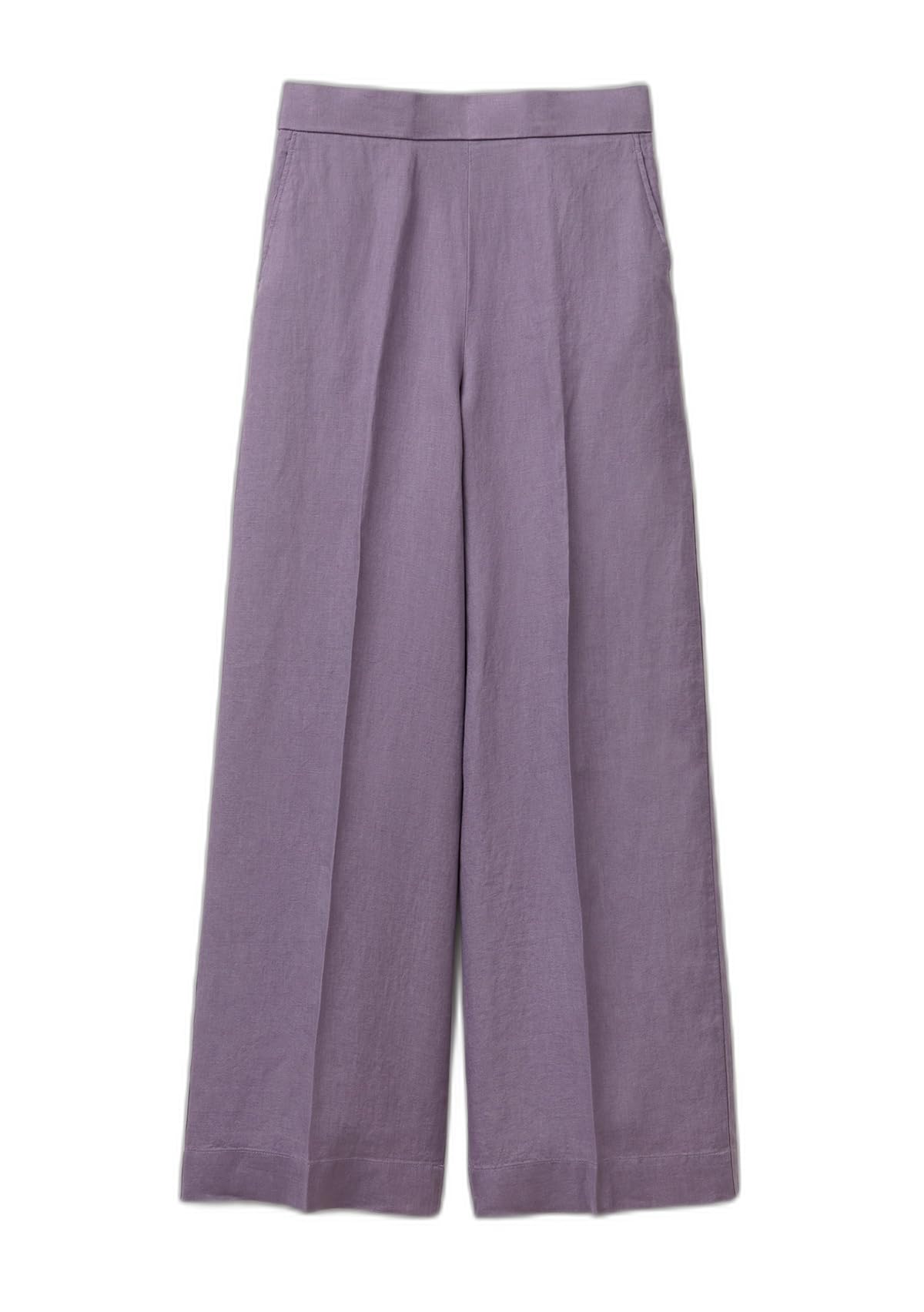 Benetton Pantaloni Pantalone Donna 4aghdf08k S Lino