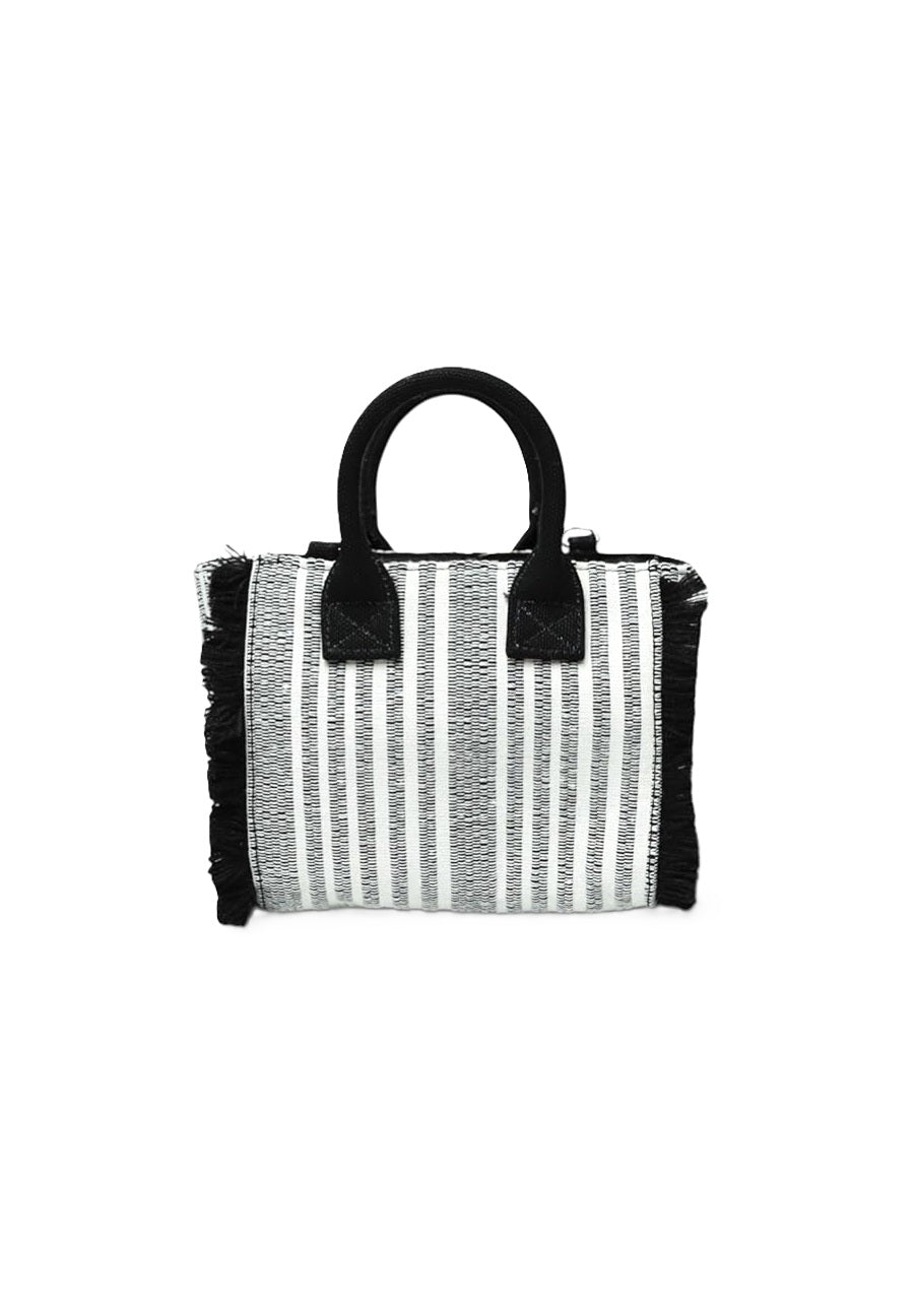 Gaelle Paris GAACW03192 Mini Shopper Cotone Nero Donna