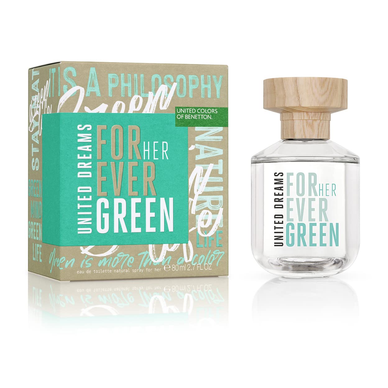 Benetton United Dreams Together Eau de Toilette Donna 80 ml