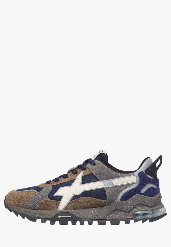 W6YZ Breeze 3-M 2018612 08 Sneaker Marrone Navy Uomo