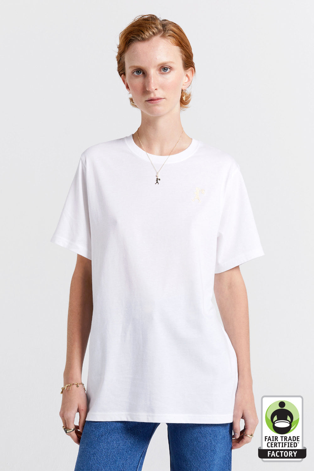 Karen Walker Runaway Girl T-Shirt maglietta bianca cotone