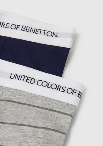 United Colors of Benetton 3PRJ0X01D Set 2 Boxer Bimbo 104 Cotone