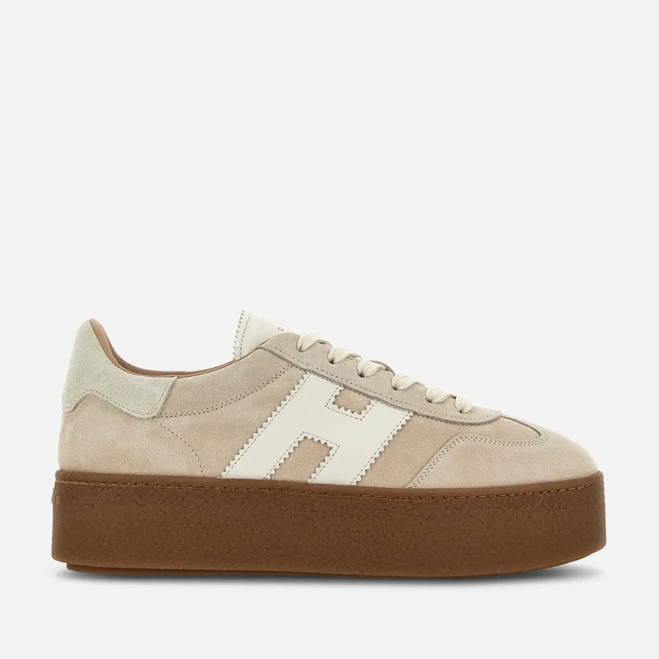 Hogan HXW6980FB60UL sneakers beige pelle platform