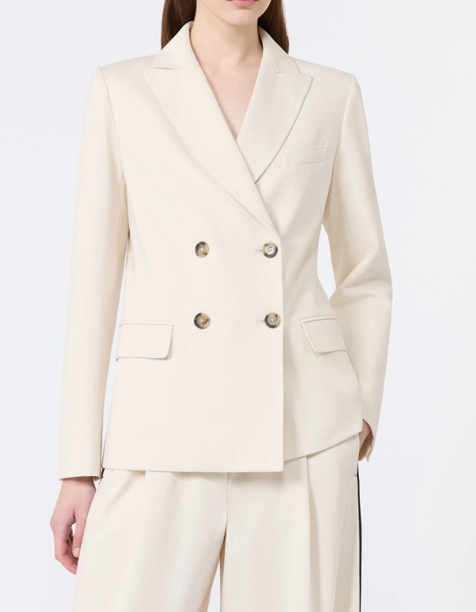 Weekend Max Mara Colibri WKDCOLIBRI blazer avorio jersey