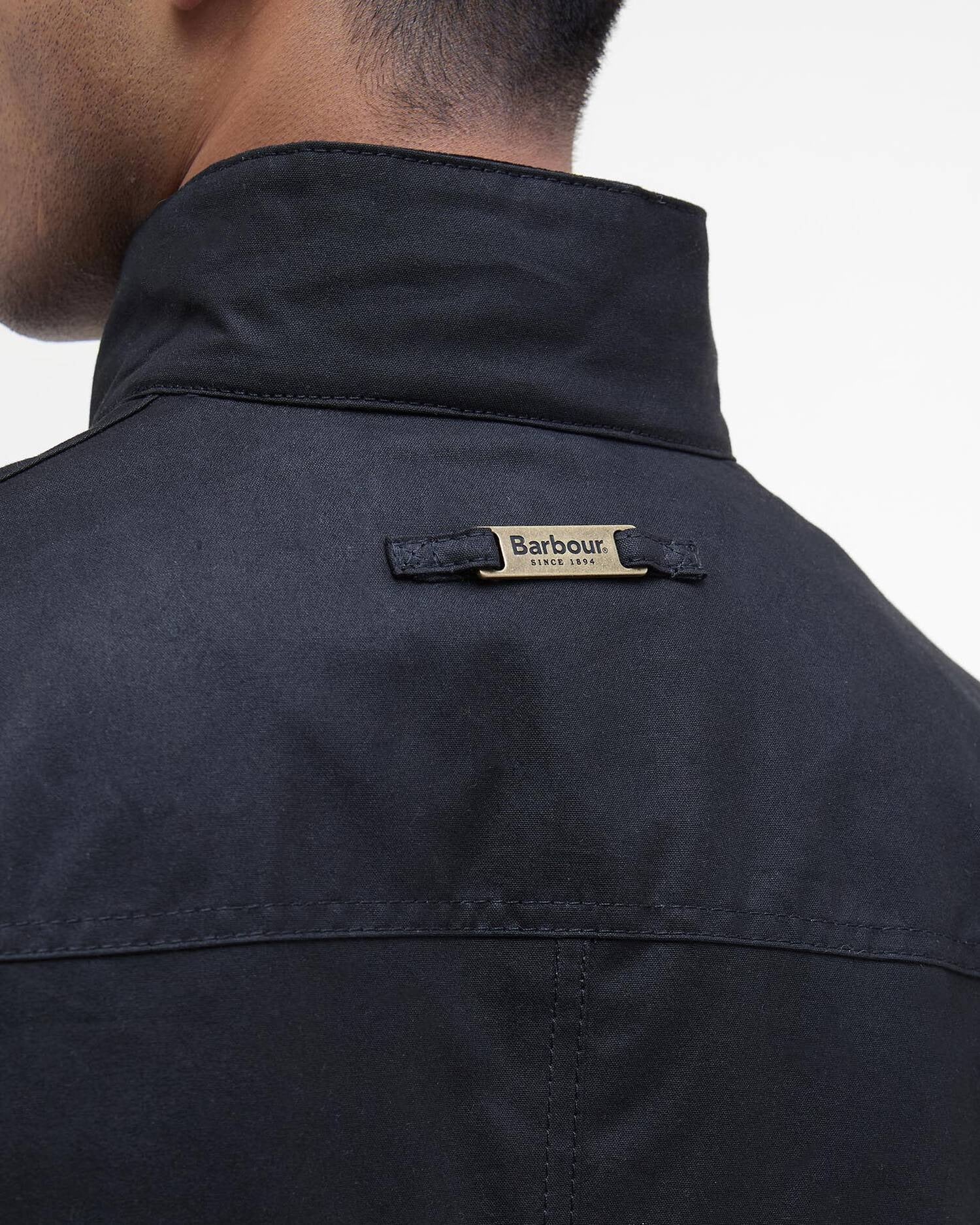 Barbour Ogston Wax MWX0700 Giacca Uomo Nera Black