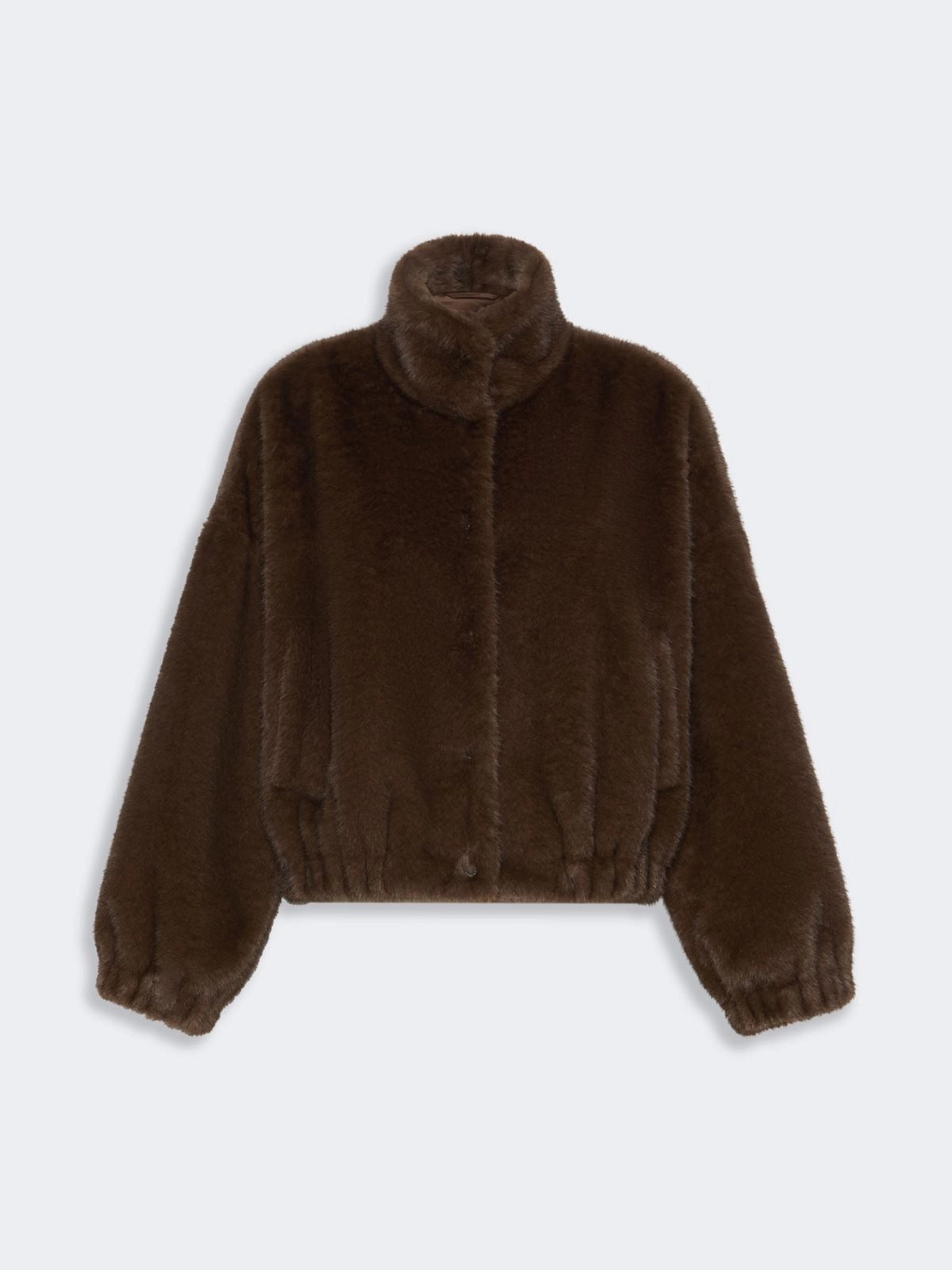 Weekend Max Mara Anemone Giacca Ecopelliccia Marrone