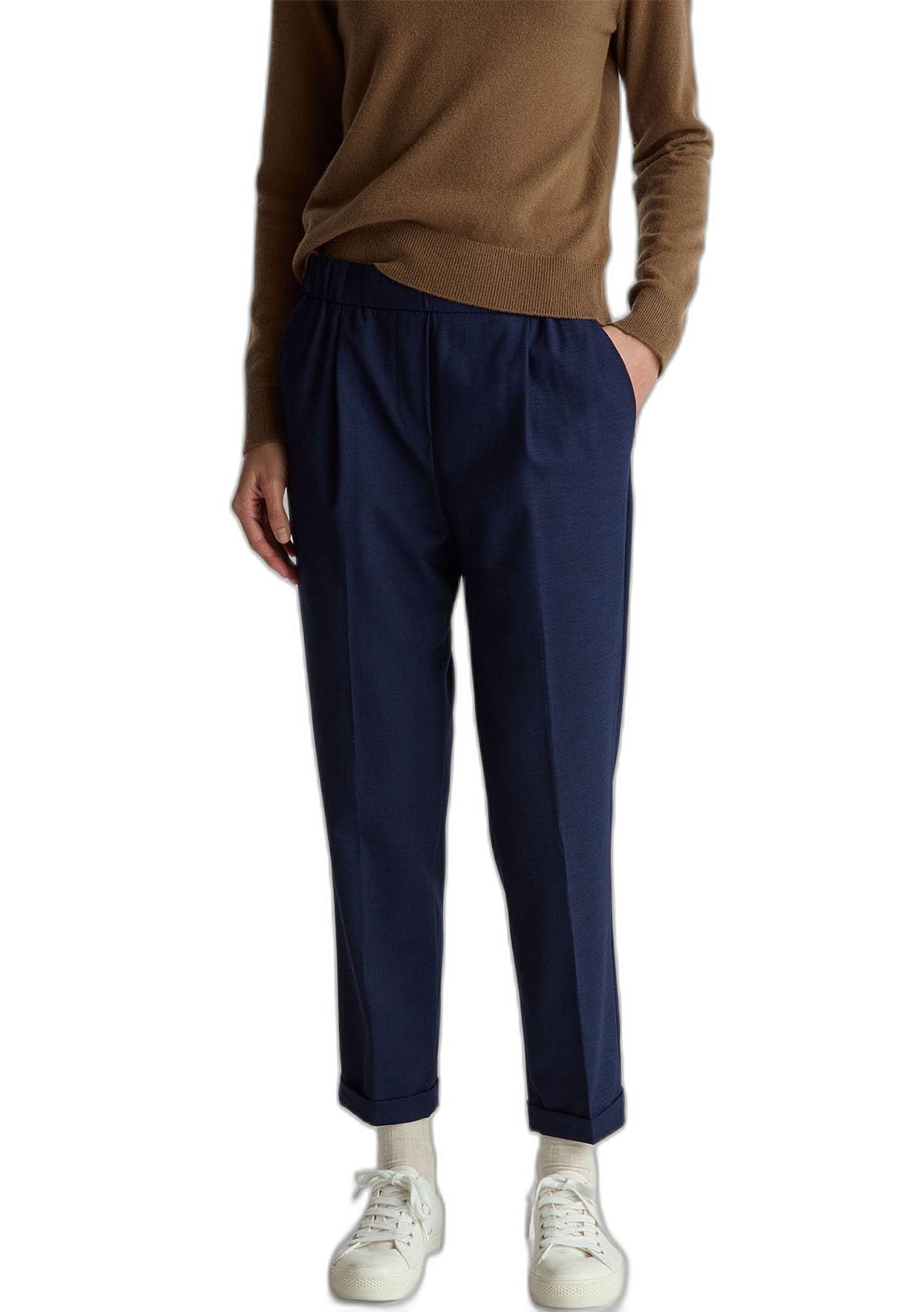Benetton Pantaloni e Jeans 4962df079 Pantaloni Donna Beige XS sigaretta