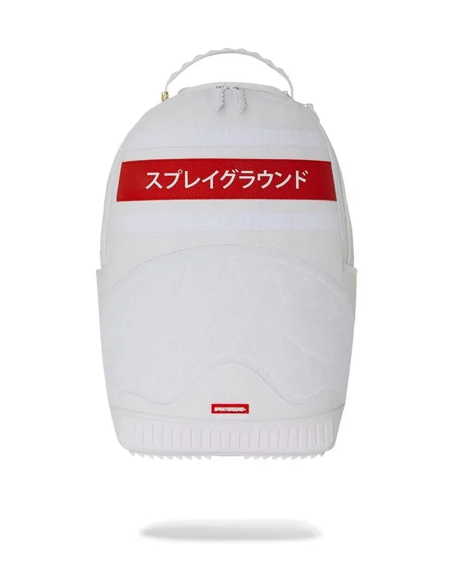 Sprayground 910B7390NSZ zaino bianco rosso All Day Japan