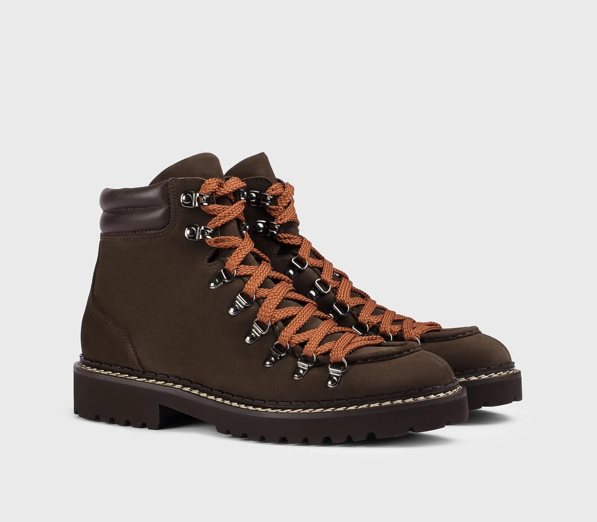 Doucal's DU3082PHISPF862 scarponcino mogano nabuk