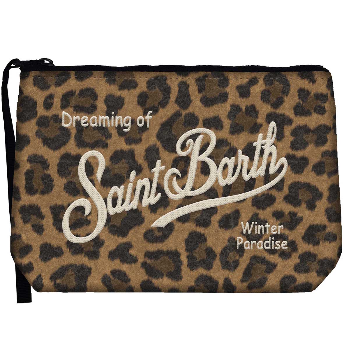 MC2 Saint Barth Aline Felt 00328M pochette leo marrone feltro