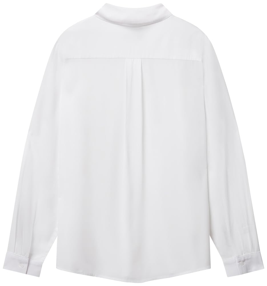 United Colors of Benetton 5WPWDQ0B0 Camicia Donna Bianco XXS