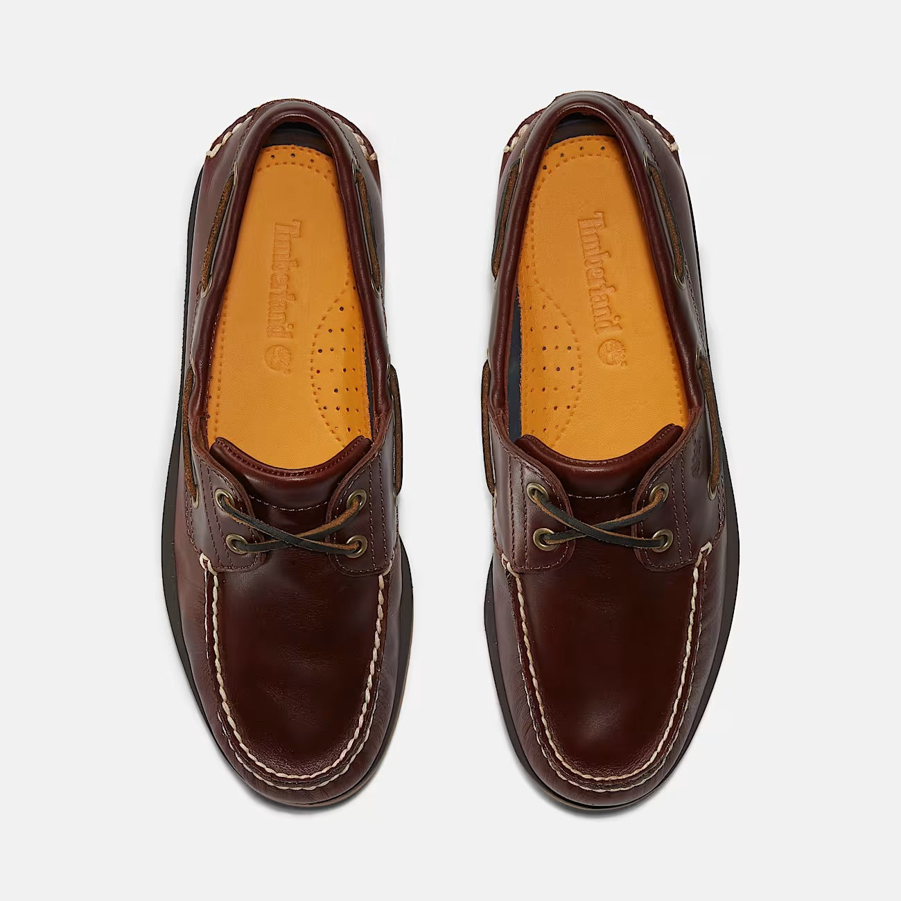 Timberland Classic 2-Eye TB0250772 mocassino uomo Brown pelle