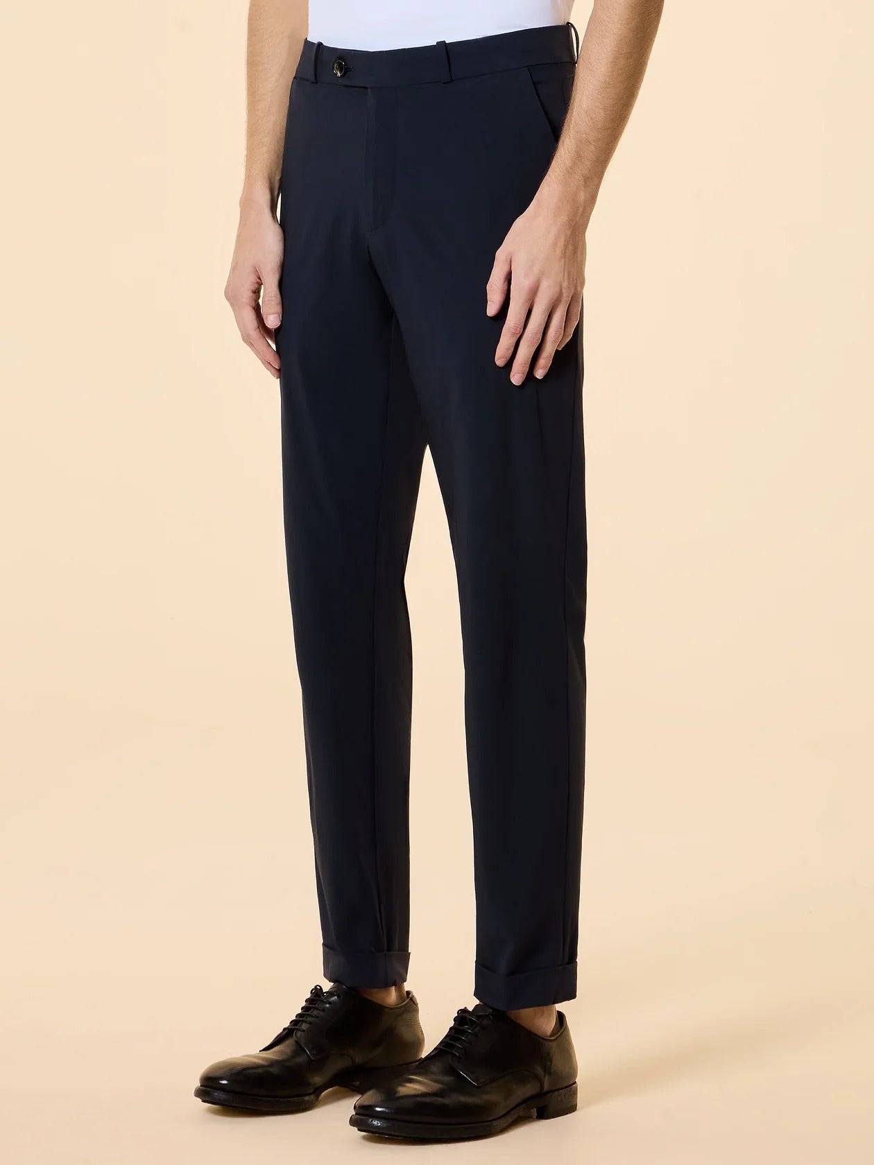 Rrd Terzilight Chino 26314 Pantalone Uomo Blu Stretch