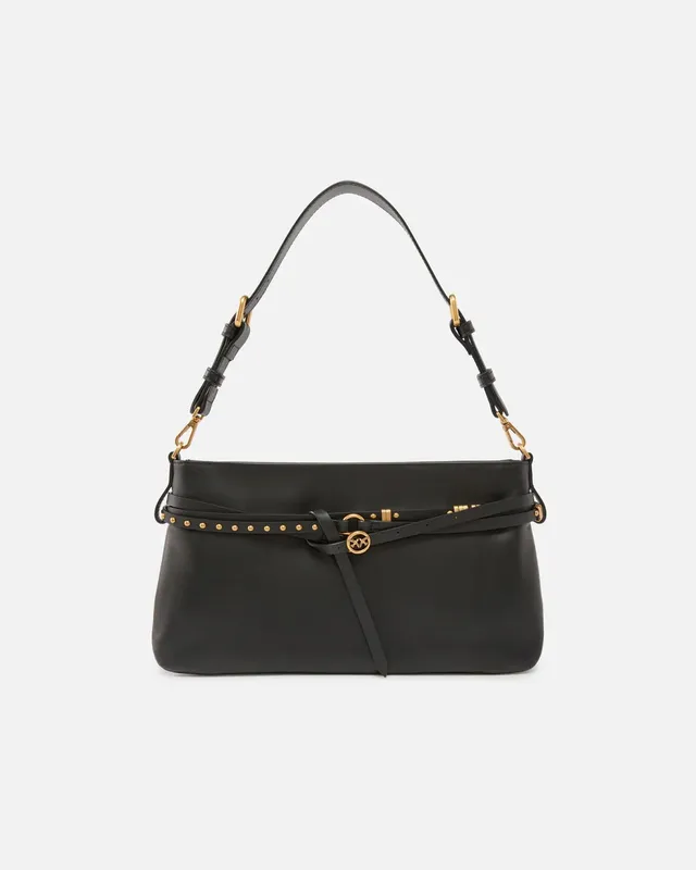 Pinko Belt Bag Classic 106176 Borsa Nero Oro