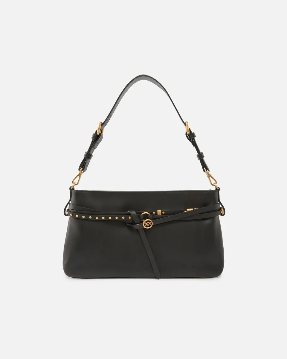Pinko Belt Bag Classic 106176 Borsa Nero Oro