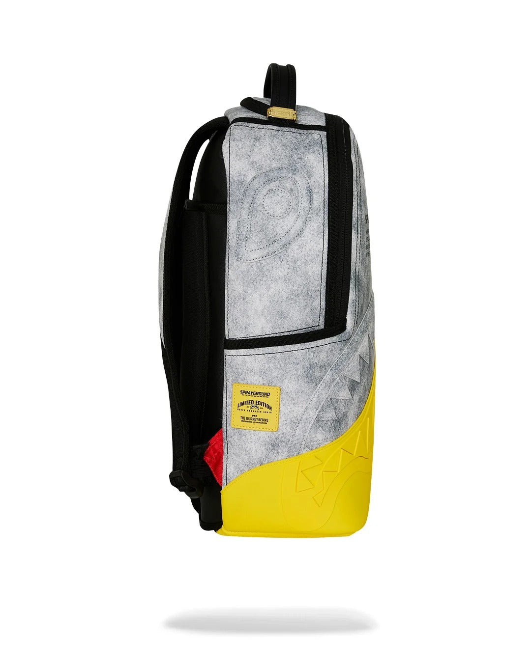 Sprayground 910B8170 Zaino Offroad Argento Oro PVC