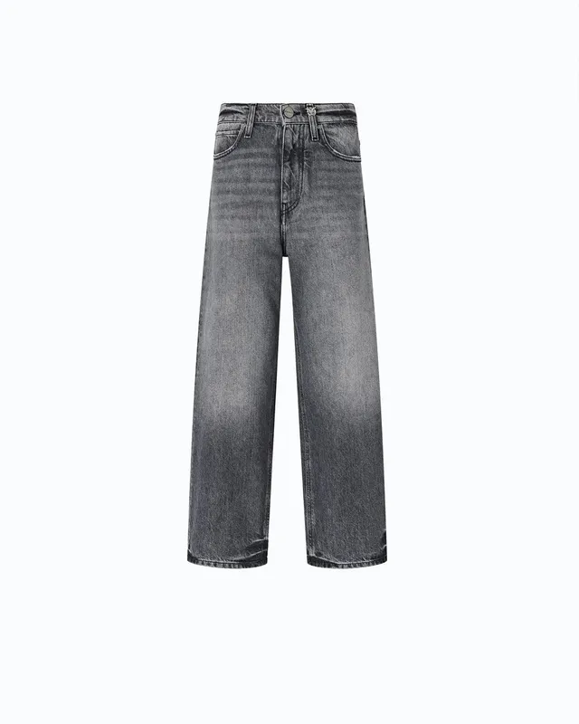 Pinko Estelle 103857-A2RY Jeans Donna Dark Grey Balloon