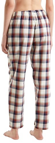 Benetton Intimo e Pigiami 42fk3f00h Pantalone Pigiama Donna L Quadri