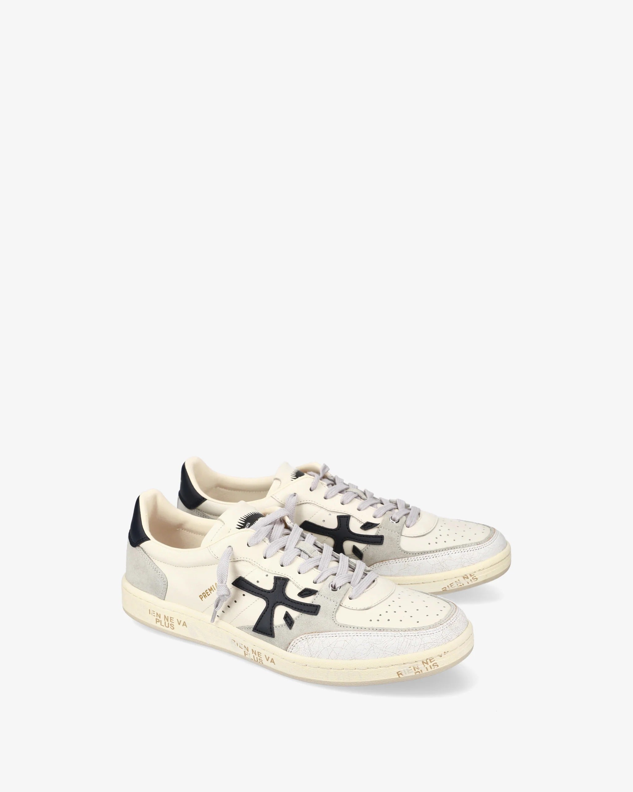 Premiata BSKT Clay 7262 Sneaker Bianco Nero Uomo