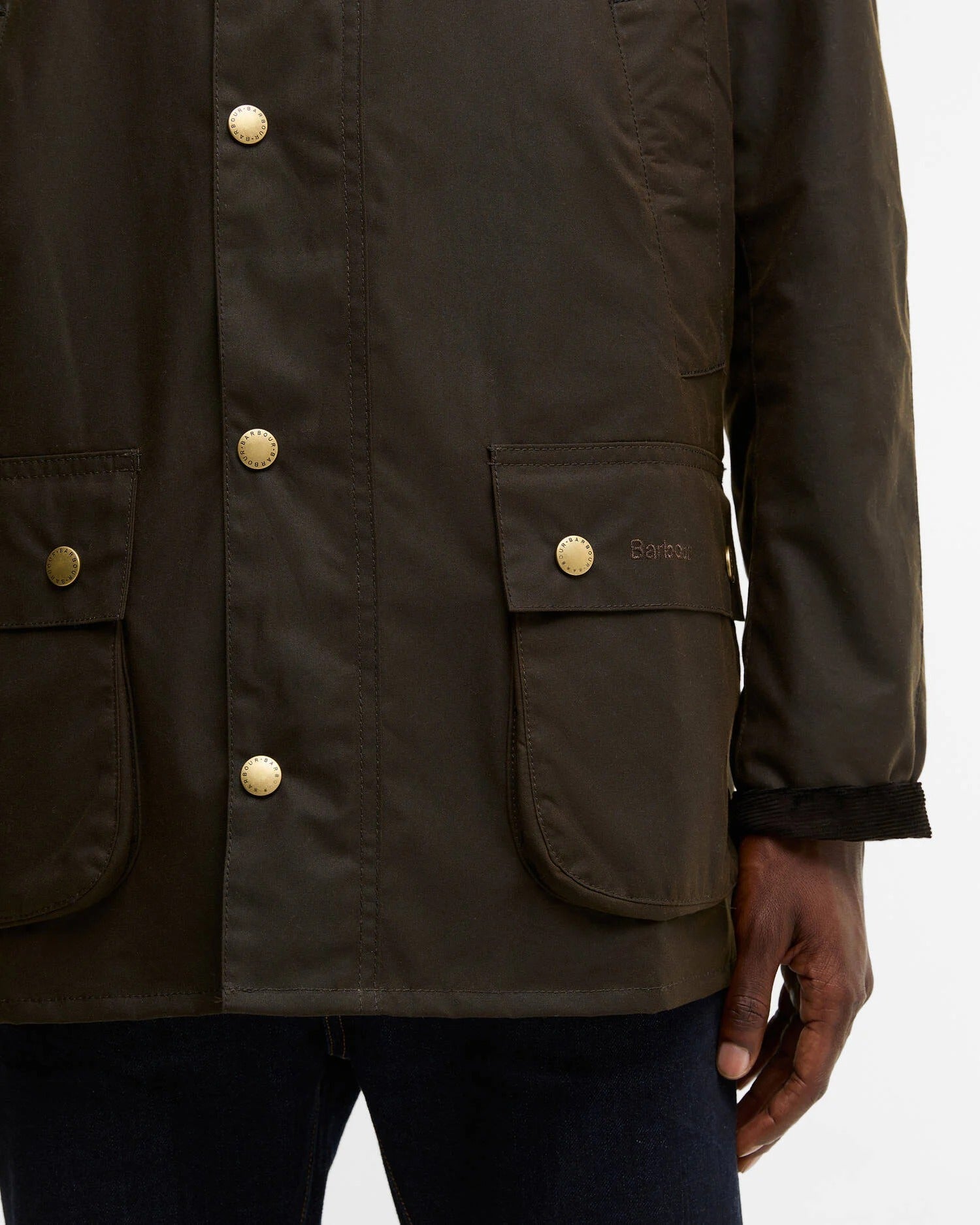 Barbour Ashby Wax MWX0339 giacca uomo olive cerata