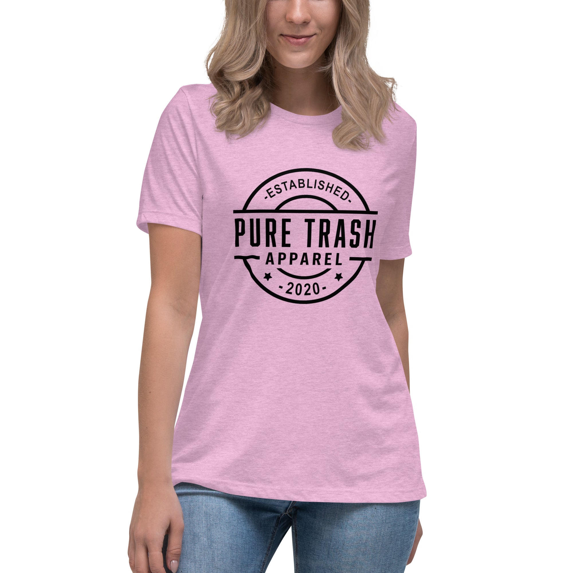 Pure Trash Collection Established maglietta donna White