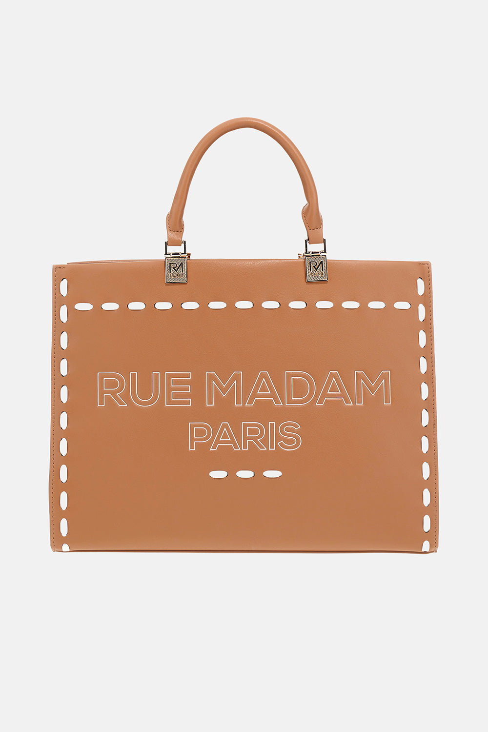 Rue Madam Iconique Spring Tote Bag Donna Cognac
