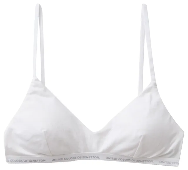 Benetton Reggiseno Imbottito Donna Intimo Cotone