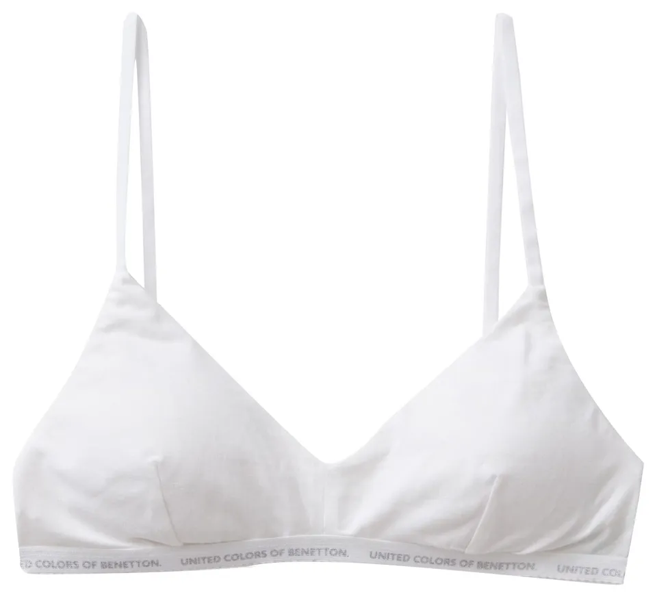 Benetton Reggiseno Imbottito Donna Intimo Cotone