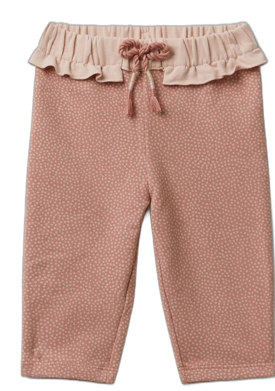 Benetton Bimbo Pantalone Felpa Beige 12 Mesi Cotone Stretch