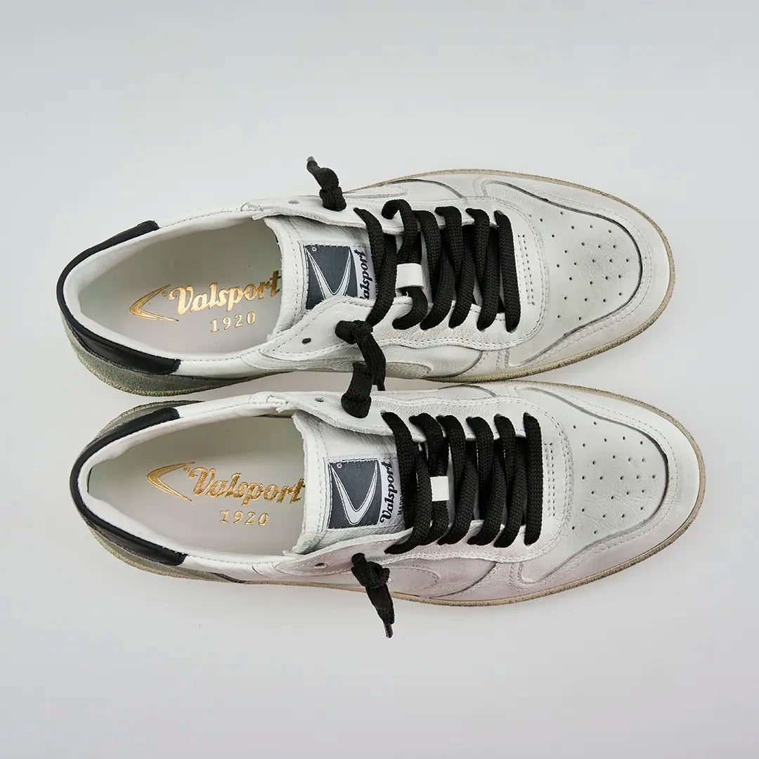 Valsport VD2711M Davis Heritage Sneakers Bianco Nero 43
