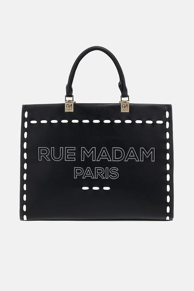 Rue Madam 1531 Iconique Spring tote bag black