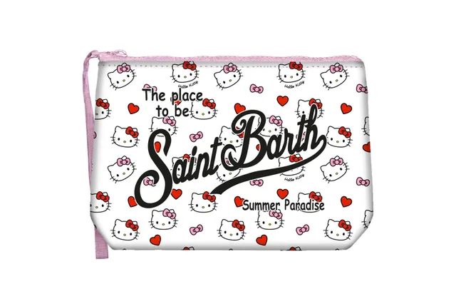 MC2 Saint Barth Aline 03301L Pochette Hello Kitty Bianco