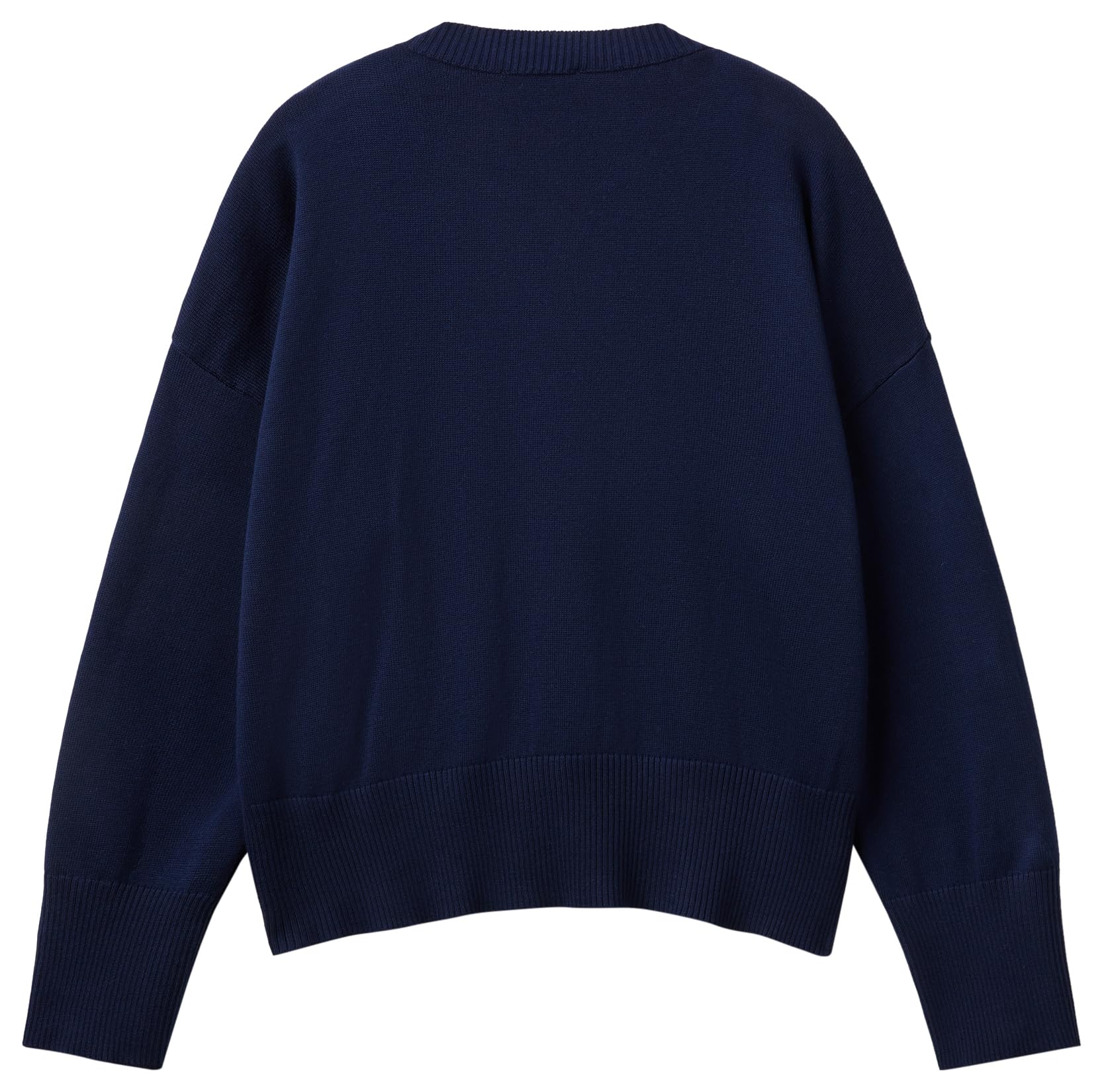 Benetton Maglieria 1294d10dp maglione donna M girocollo