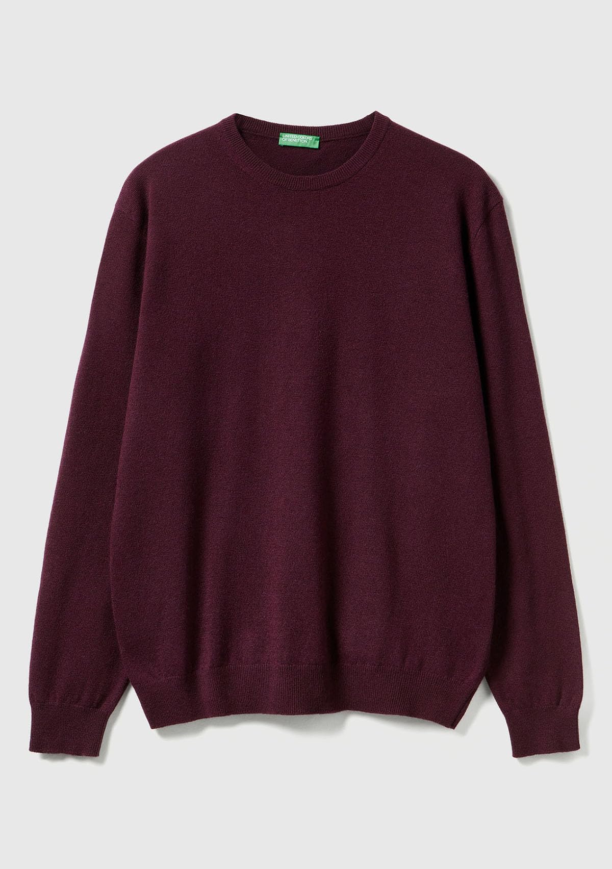 Benetton 1002u1g34 maglia girocollo uomo manica lunga