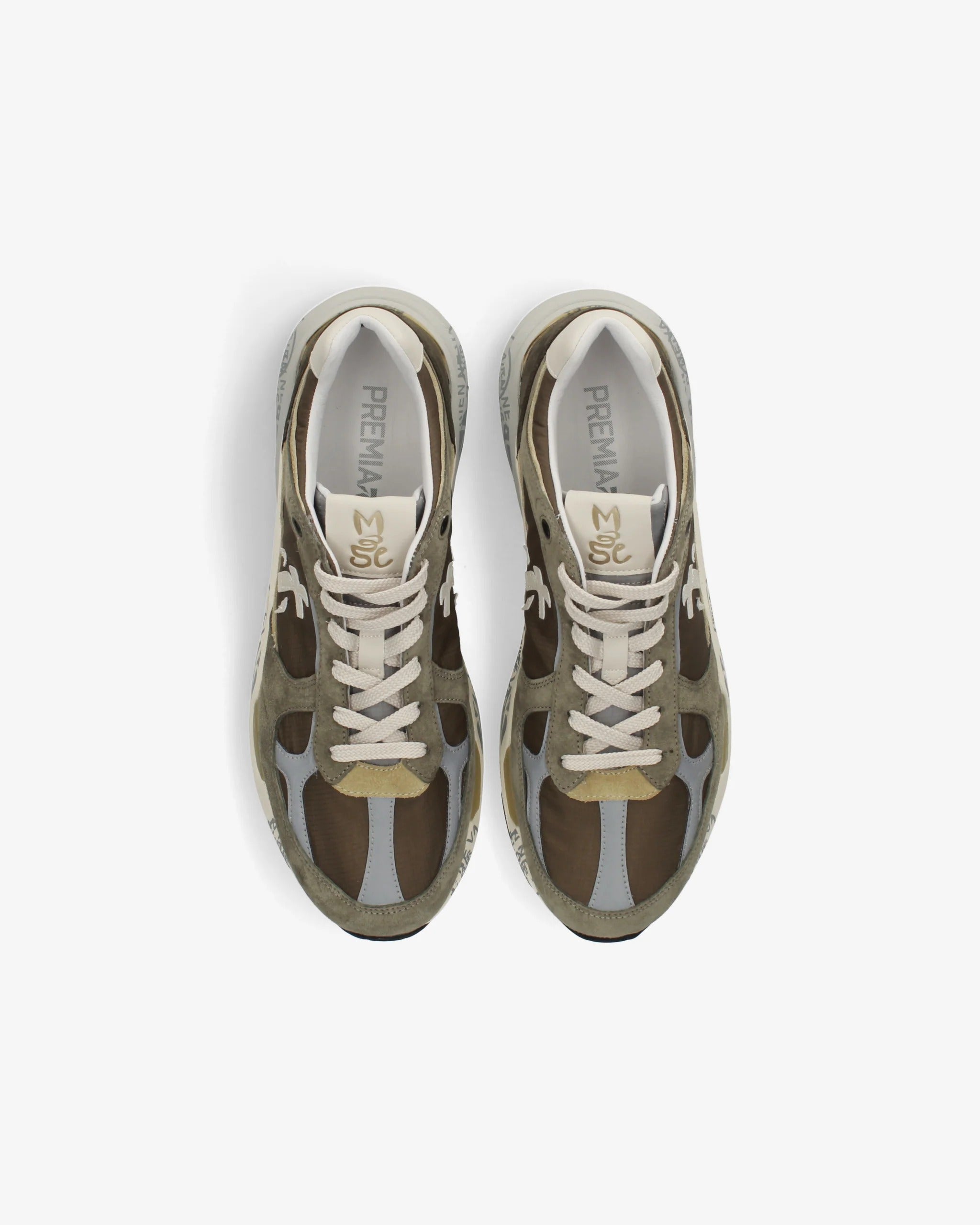 Premiata Mase 8022 Sneaker uomo marrone grigio
