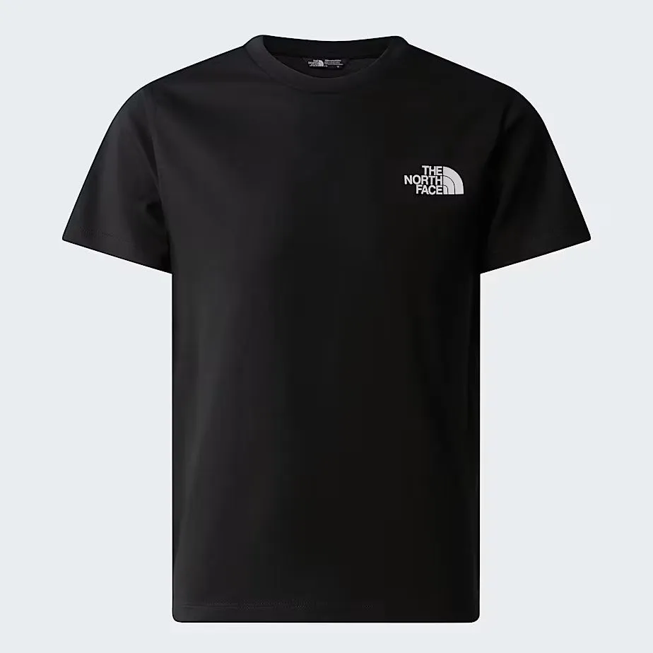 The North Face Simple Dome NF0A87T4 T-Shirt Ragazzi Nero