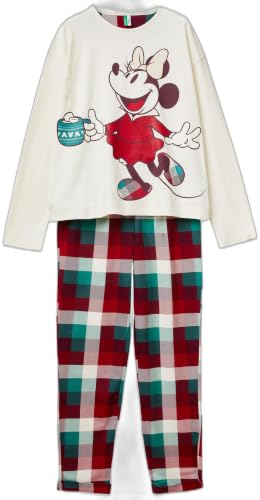 Benetton 3P053P04G Pigiama Donna Cotone Disney XXS