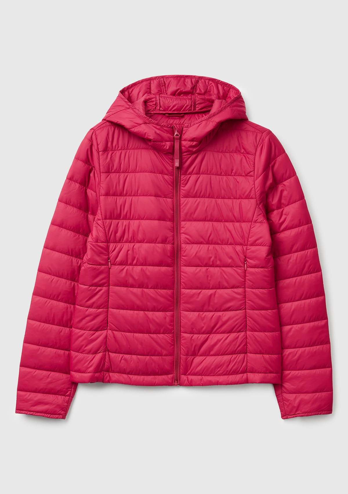 Benetton 2twddn07o Giacca Donna Rosso micropiuma